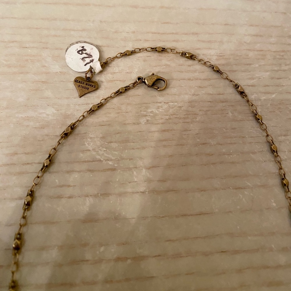 RARE & VINTAGE Glass Works Studio Necklace - Picture 7 of 13